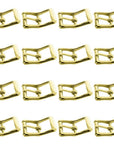 1/2" Hilason Die Cast Center Bar Roller Buckle Brass Plt. – Hilason