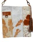 American Darling Messenger Hair-On Genuine Leather women bag western handbag purse