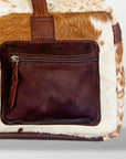 Hair On Leather Western Style Women's Briefcase