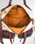 Hair On Leather Western Style Women's Briefcase