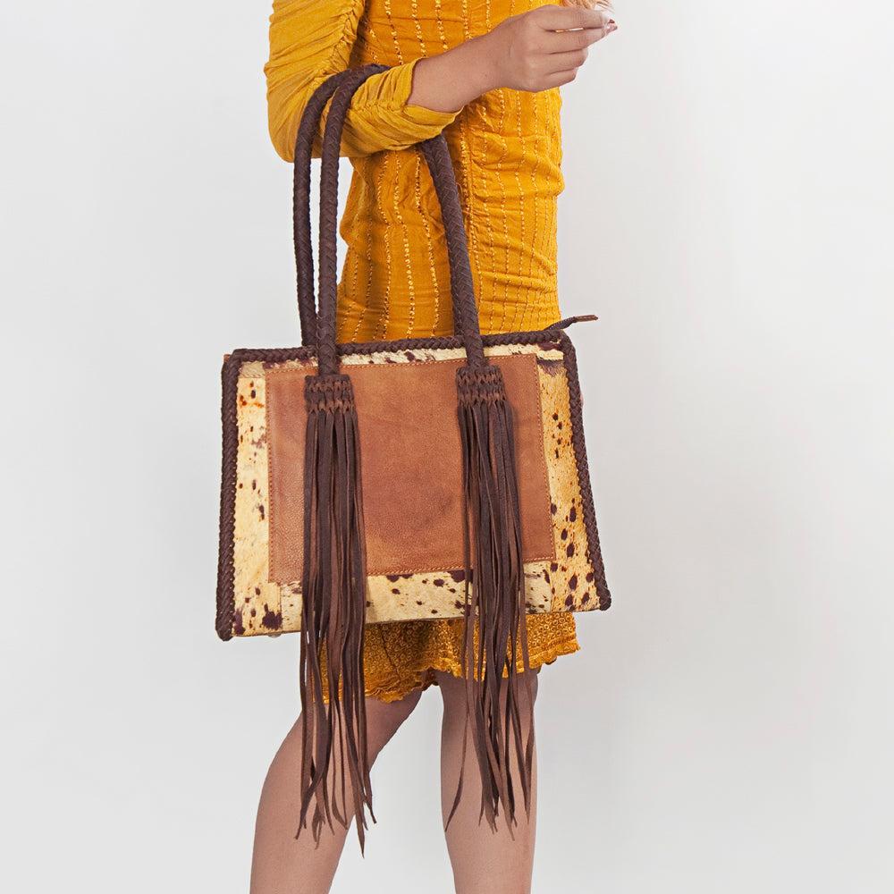 American Darling Hand Tooled Genuine Leather Women Bag Western Handbag Purse