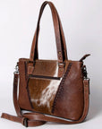 American Darling ADBG1044 Tote Hair-On Genuine Leather Women Bag Western Handbag Purse