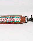 American Darling ADSTF183 Hand Tooled Genuine Leather Crossbody Handle Strap For Bags