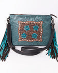 Ohlay Bags KBG183 Clutch Hand Tooled Crocodile Embossed Genuine Leather Women Bag Western Handbag Purse