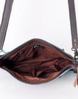 Ohlay Bags KBG183 Clutch Hand Tooled Crocodile Embossed Genuine Leather Women Bag Western Handbag Purse