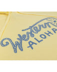 Embroidered Rope Logo Hoodie Yellow