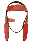 HILASON Western Horse One Ear Headstall Tack Bridle American Leather | Headstall for Horses Western | Horse Headstall | Western Headstalls for Horses | Headstalls for Horses | Western Headstall