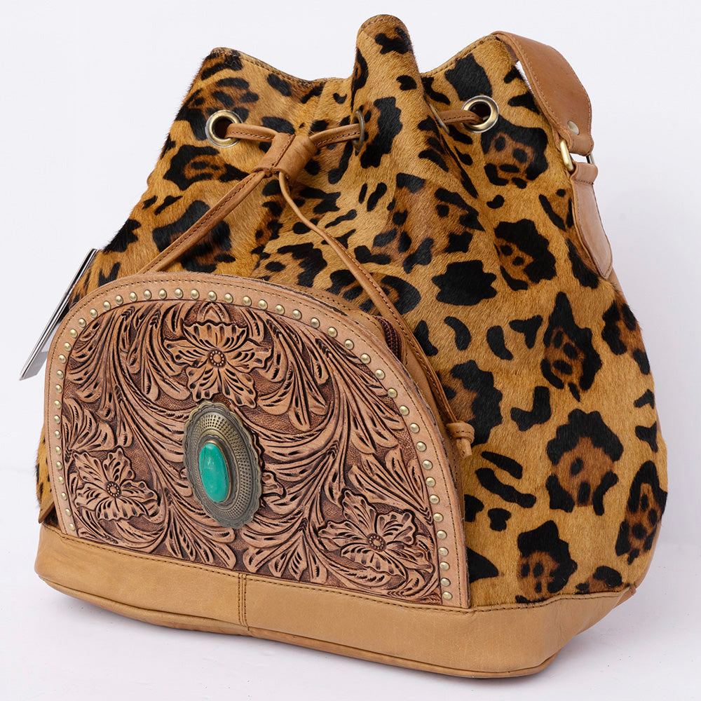 American Darling Hand Tooled Genuine Leather Women Bag Western Handbag Purse
