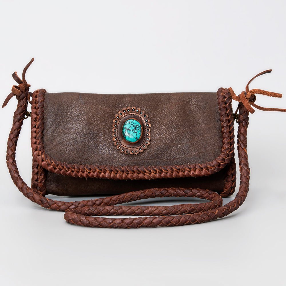 American Darling Coin Purse Genuine Leather Women Bag Western Handbag Purse