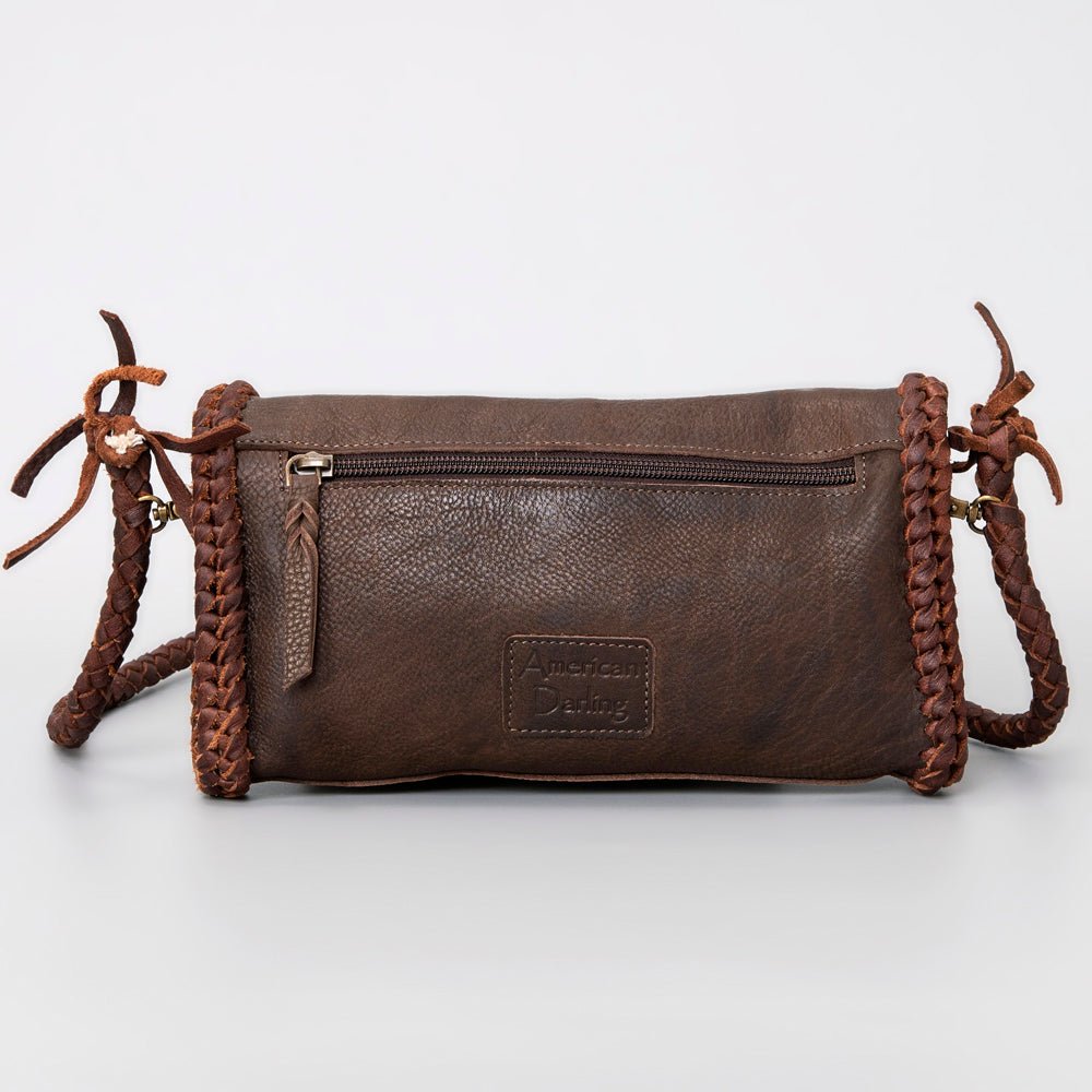 American Darling Coin Purse Genuine Leather Women Bag Western Handbag Purse