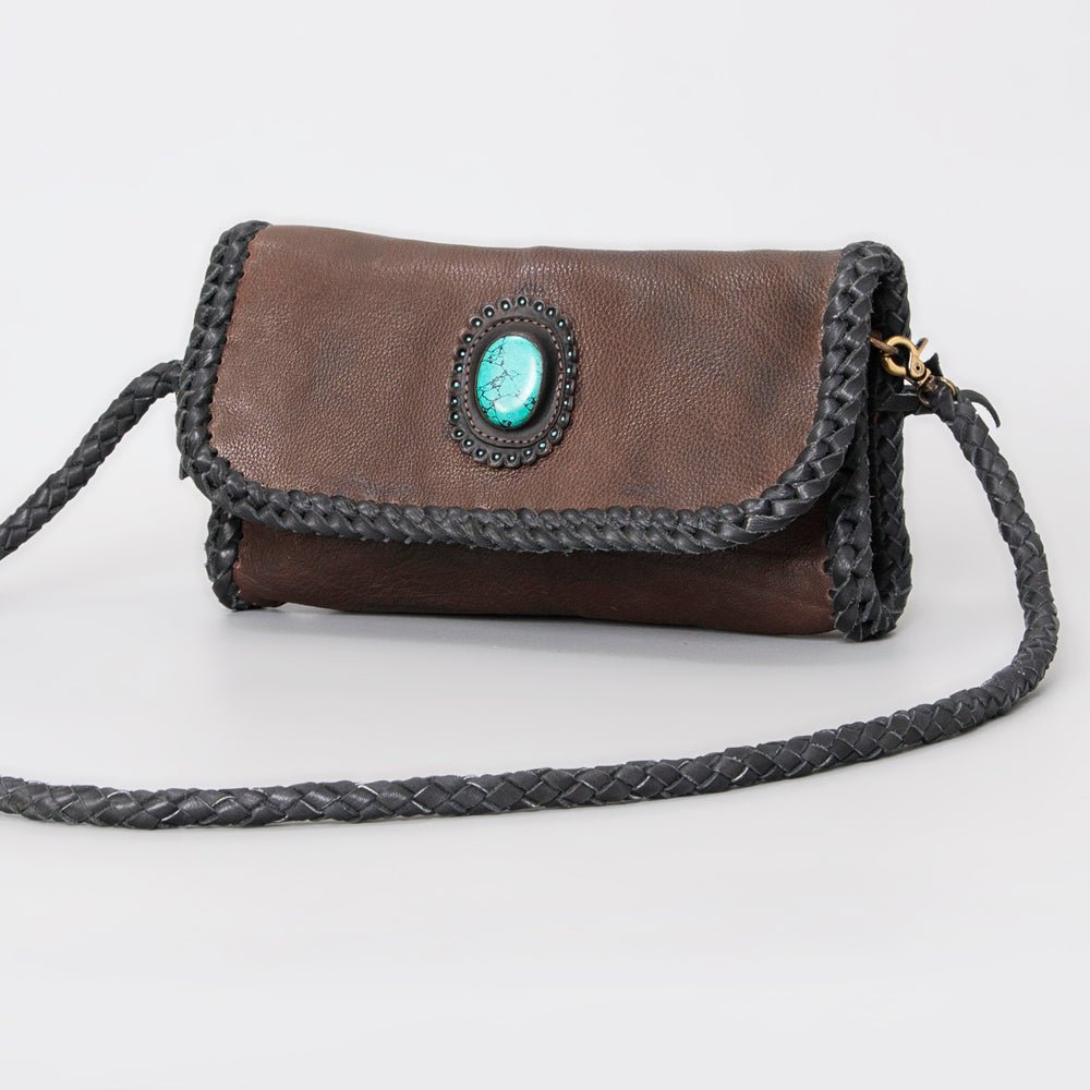 American Darling Coin Purse Genuine Leather Women Bag Western Handbag Purse