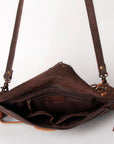 American Darling Small Crossbody Genuine Leather Women Bag Western Handbag Purse