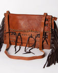 American Darling Small Crossbody Genuine Leather Women Bag Western Handbag Purse