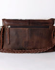 American Darling ADBGM298B Clutch Hair-On Genuine Leather Women Bag Western Handbag Purse