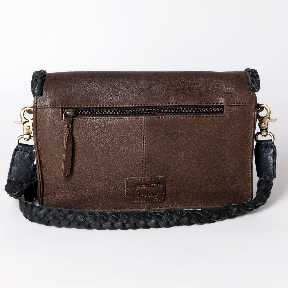 American Darling Small Crossbody Full Grain Genuine Leather Western Women Bag Handbag Purse