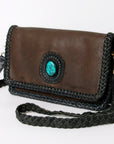 American Darling Clutch Genuine Leather Women Bag Western Handbag Purse