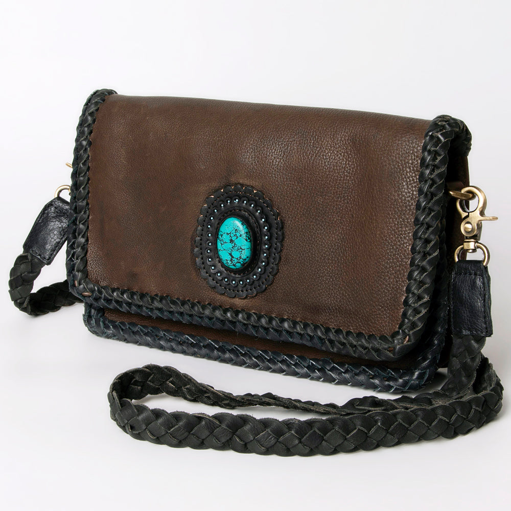 American Darling Small Crossbody Full Grain Genuine Leather Western Women Bag Handbag Purse