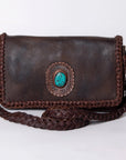 American Darling Clutch Genuine Leather Women Bag Western Handbag Purse