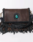 American Darling Clutch Genuine Leather Women Bag Western Handbag Purse