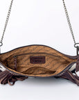 American Darling Cross Body I Hand Tooled Hair-On Genuine Leather Women Bag Western Handbag Purse