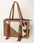 American Darling Tote Hand Tooled Saddle Blanket Genuine Leather Women Bag Western Handbag Purse