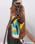 Versatile Everyday Crossbody Bag With Premium Genuine Leather For Western Style Women