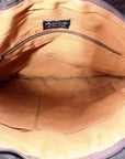 Saddle Blanket Leather Clutch Bag For Women With Western Style Intricate Detailing