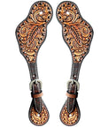 Durable Handcrafted PremiumLeather Spur Straps For Women Western Riding Show Rodeo