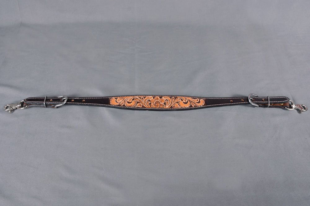 Bar H Equine Genuine Western American Leather Horse Premium Headstall &amp; Breast Collar Set