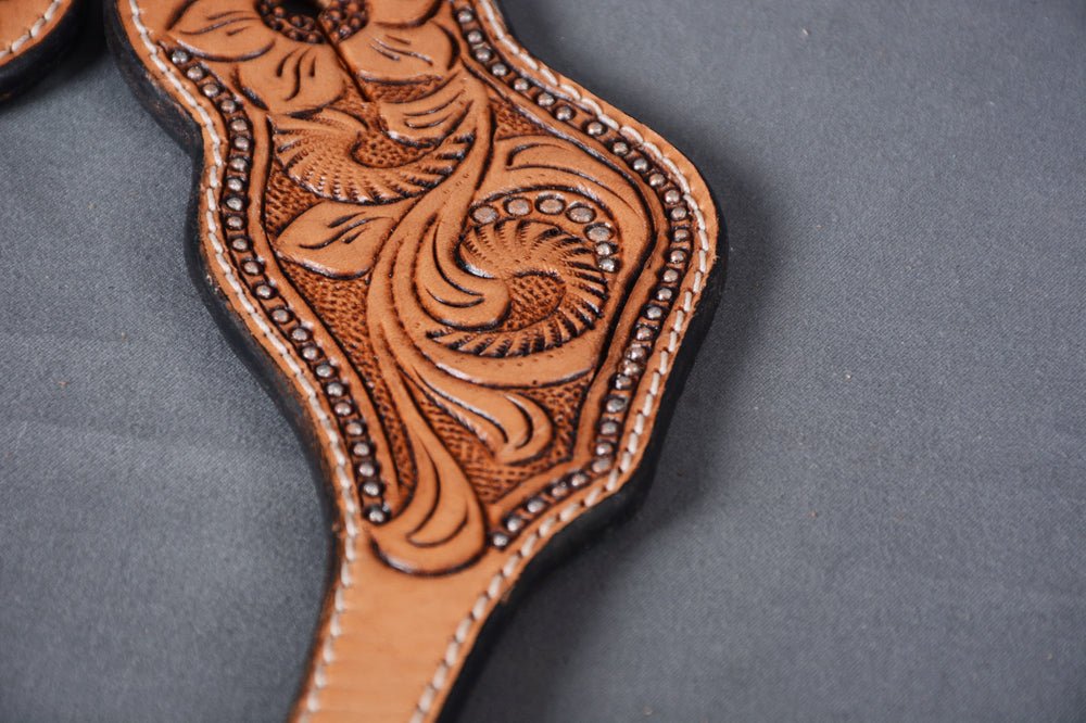 Durable Handcrafted PremiumLeather Spur Straps For Women Western Riding Show Rodeo