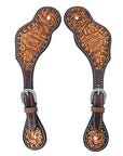 Durable Handcrafted PremiumLeather Spur Straps For Women Western Riding Show Rodeo