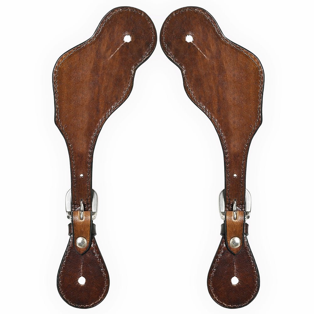 Durable Handcrafted PremiumLeather Spur Straps For Women Western Riding Show Rodeo
