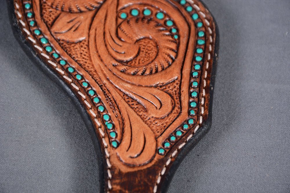 Durable Handcrafted PremiumLeather Spur Straps For Women Western Riding Show Rodeo