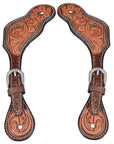 Durable Handcrafted PremiumLeather Spur Straps For Women Western Riding Show Rodeo