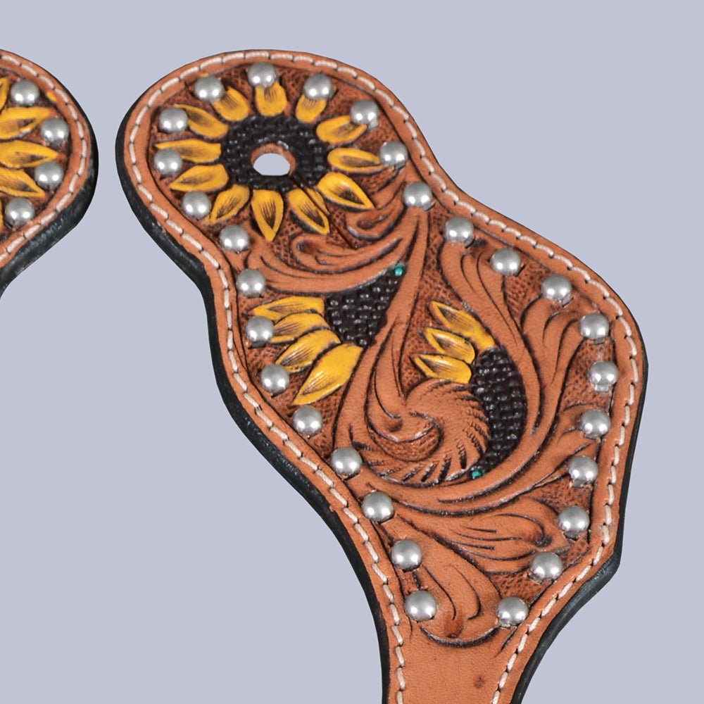 Durable Handcrafted PremiumLeather Spur Straps For Women Western Riding Show Rodeo