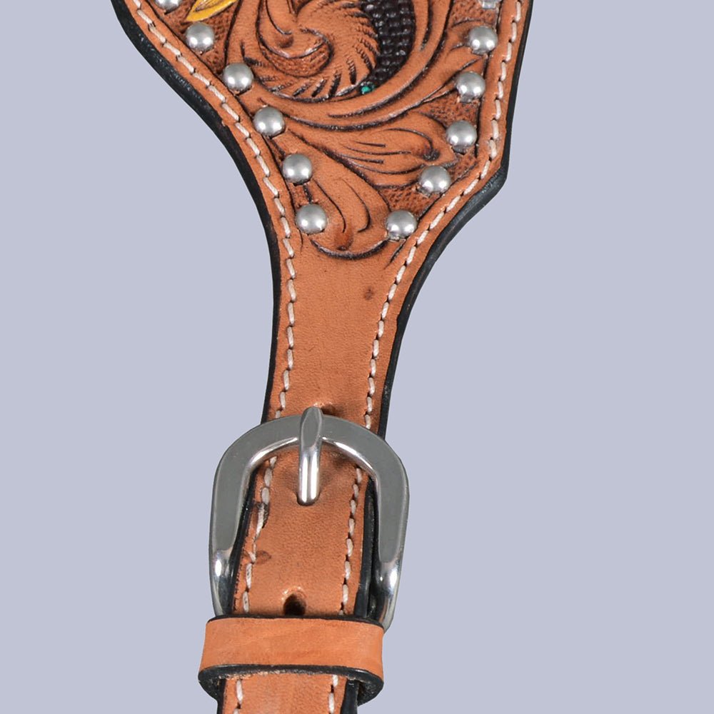 Durable Handcrafted PremiumLeather Spur Straps For Women Western Riding Show Rodeo
