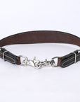 Bar H Equine Genuine Western American Leather Horse Premium Headstall & Breast Collar Set