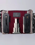 American Darling Cross Body Hand Tooled Saddle Blanket Genuine Leather Women Bag Western Handbag Purse