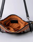 American Darling Cross Body Hand Tooled Saddle Blanket Genuine Leather Women Bag Western Handbag Purse