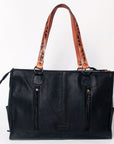 American Darling Tote Hand Tooled Saddle Blanket Genuine Leather Women Bag Western Handbag Purse