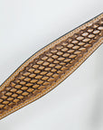 HILASON Western Horse Headstall & Breast Collar American Leather Basket Tan