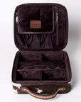 American Darling Jewelry Case Hand Tooled Hair-On Genuine Leather Women Bag Western Handbag Purse