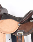 Comfytack Western Horse Barrel Racing Trail Pleasure Saddle Tack Set Genuine Leather