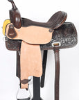 Western Horse  Barrel Racing Trail  Saddle Tack Set American Leather Comfytack by Hilason