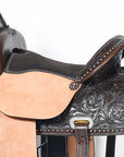 Western Horse  Barrel Racing Trail  Saddle Tack Set American Leather Comfytack by Hilason