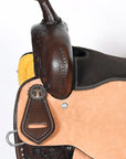 Western Horse  Barrel Racing Trail  Saddle Tack Set American Leather Comfytack by Hilason