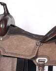 Comfytack Western Horse Barrel Racing Trail Pleasure Saddle Tack Set Genuine Leather