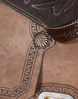 Comfytack Western Horse Barrel Racing Trail Pleasure Saddle Tack Set Genuine Leather