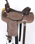 Comfytack Western Horse Barrel Racing Trail Saddle Tack Set Genuine Leather