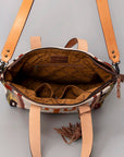 American Darling Tote Saddle Blanket Genuine Leather Women Bag Western Handbag Purse